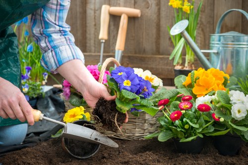 Modern garden tools for Hoxton garden maintenance